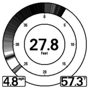 HUMMINBIRD 787C2 - Circular Flasher View - 1