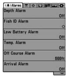 HUMMINBIRD 787C2 - The Menu System - 2