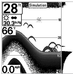 HUMMINBIRD 787C2 - Normal Operation - 1