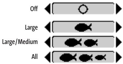 HUMMINBIRD 787C2 - To change the Fish ID Alarm setting: - 1