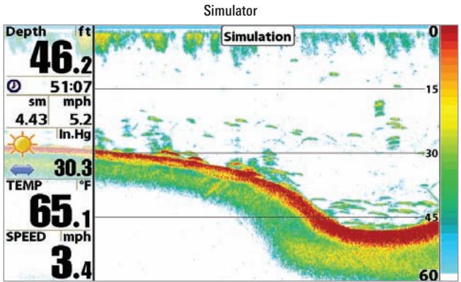 HUMMINBIRD 997C SI COMBO - Simulator - 1