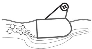 HUMMINBIRD 997C SI COMBO - To adjust the running position of the transducer: - 1