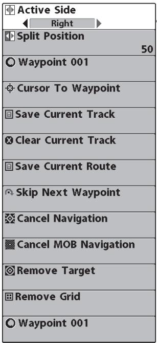 HUMMINBIRD 997C SI COMBO - To change the SI Colors: - 1