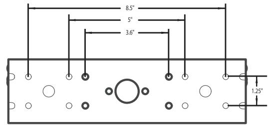 HUMMINBIRD 997C SI COMBO - Gimbal Mounting the Control Head - 2