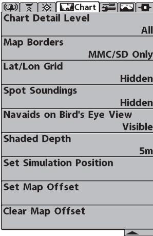 HUMMINBIRD 997C SI COMBO - To activate or de-activate Continuous Navigation: - 1