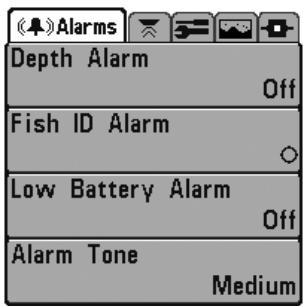 HUMMINBIRD 717 - The Menu System - 2