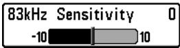 HUMMINBIRD 717 - To change the Zoom Width Setting: - 1