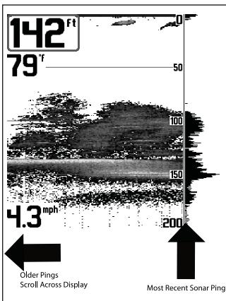 HUMMINBIRD 717 - Sonar View - 2