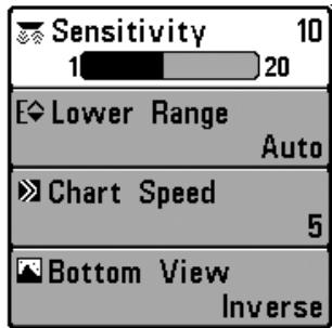 HUMMINBIRD 717 - The Menu System - 1