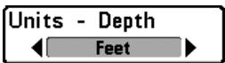 HUMMINBIRD 717 - Setup Menu Tab - 2