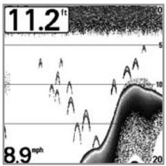 HUMMINBIRD 717 - Real Time Sonar (RTS®) Window - 3