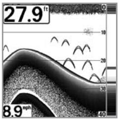 HUMMINBIRD 717 - Real Time Sonar (RTS®) Window - 2