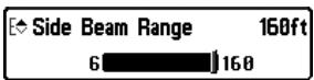 HUMMINBIRD 717 - To adjust the Lower Range: - 1