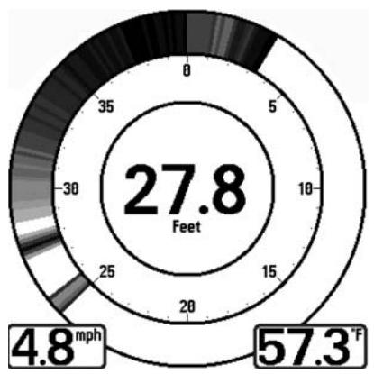 HUMMINBIRD 717 - Circular Flasher View - 1