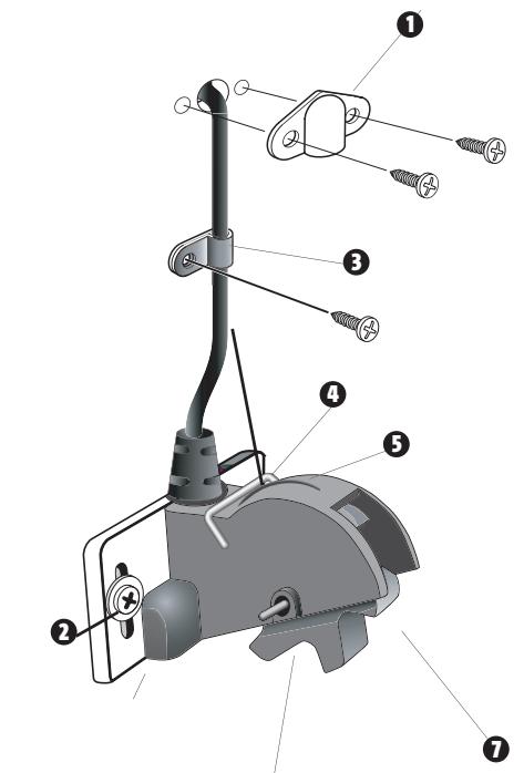 HUMMINBIRD 931C DF - SPEED ACCESSORY INSTALLATION - 1
