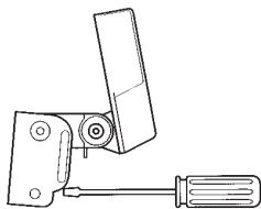 HUMMINBIRD 931C DF - To adjust the running position of the transducer (Dual frequency units): - 3