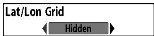 HUMMINBIRD 931C DF - To change the Map Borders setting: - 1