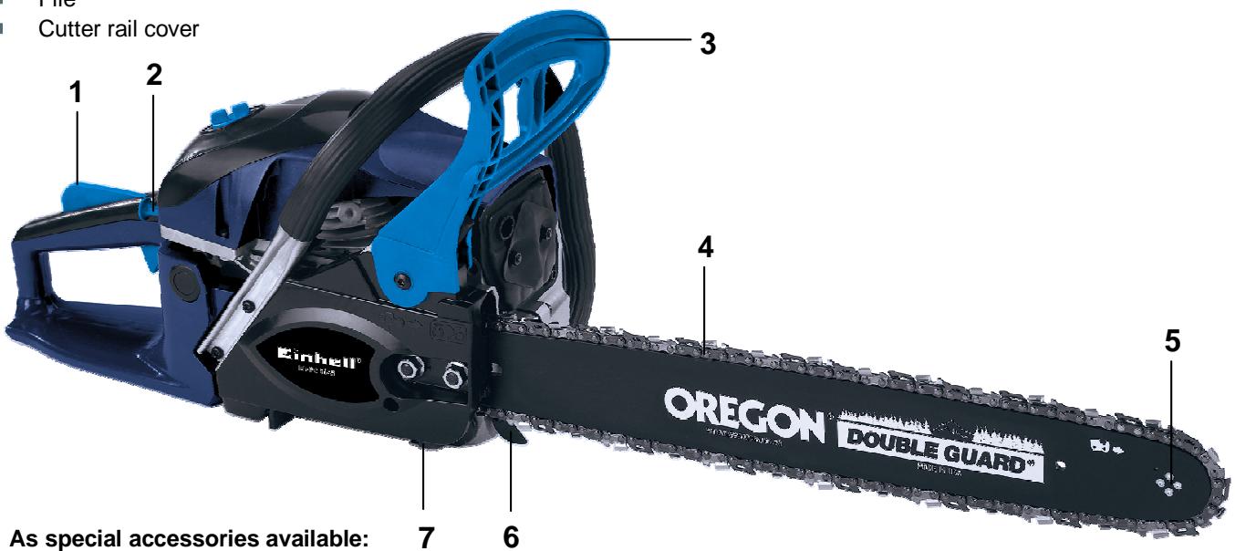 EINHELL BG-PC 5045 - Standard accessories: - 3