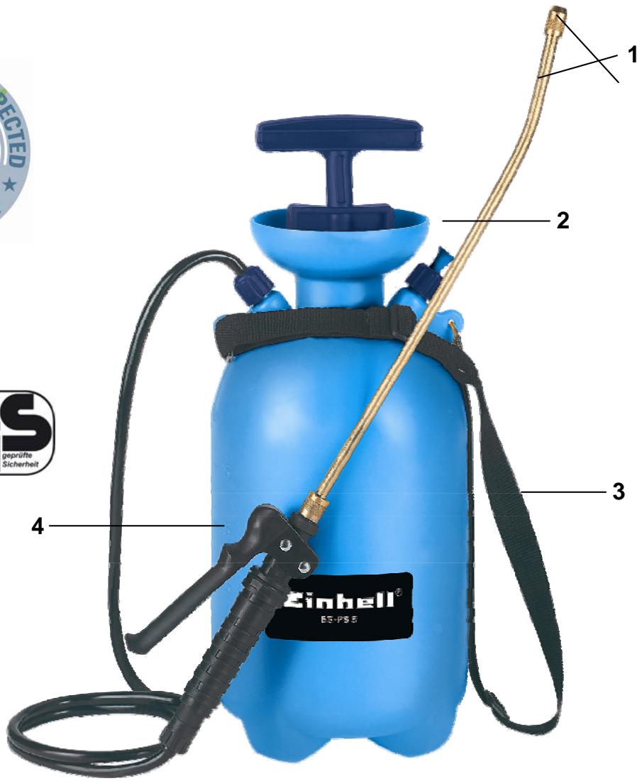 EINHELL BG-PS 5 - Données techniques : - 5