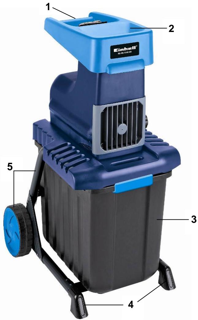 EINHELL BG-RS 2540 CB - Données techniques : - 6