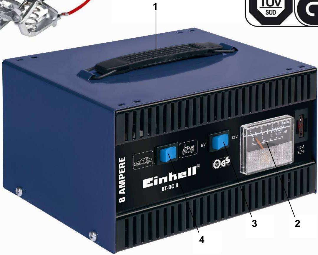 EINHELL BT-BC 8 - Technical data - 3