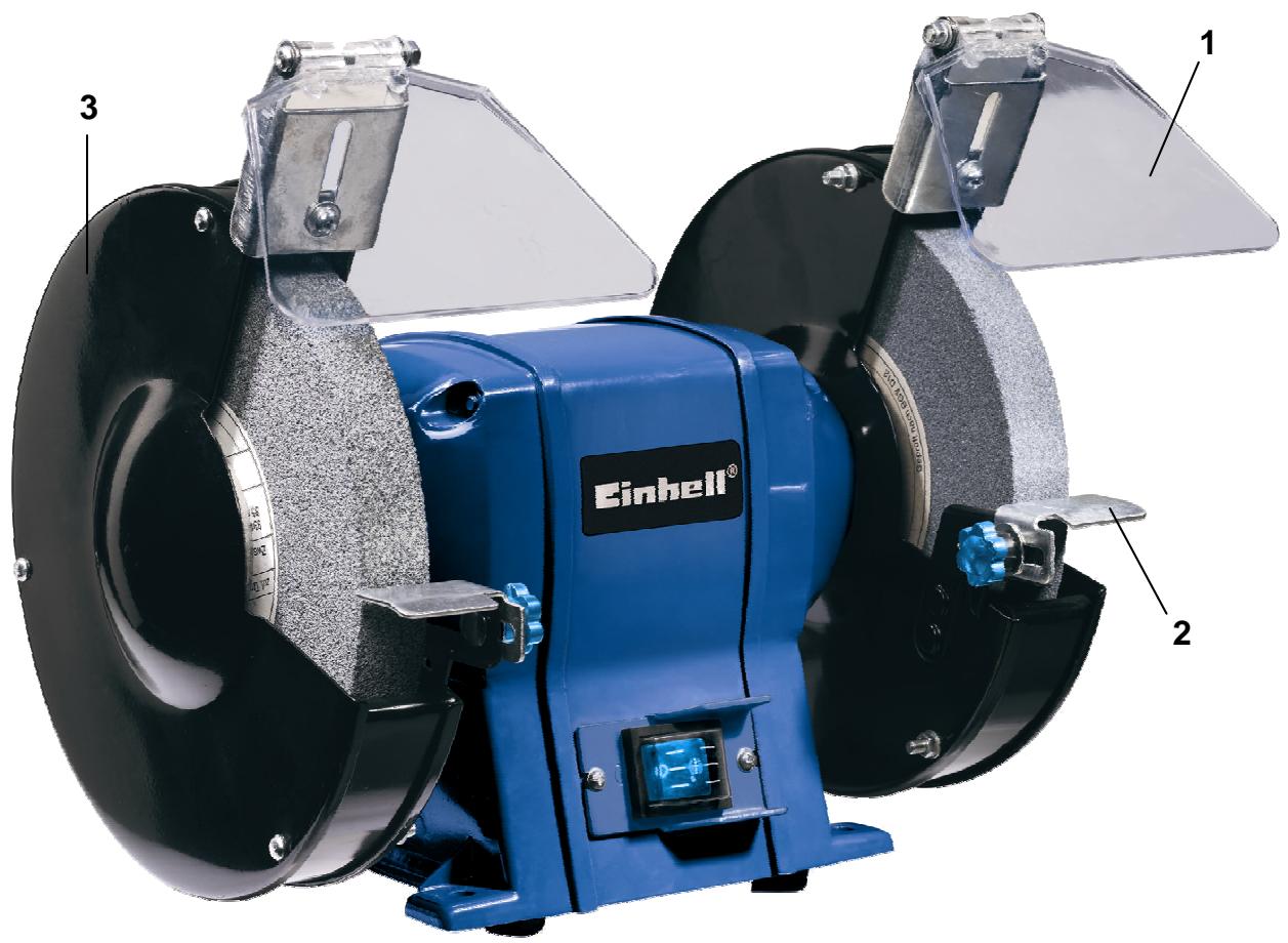 EINHELL BT-BG 200 - Technical data - 1