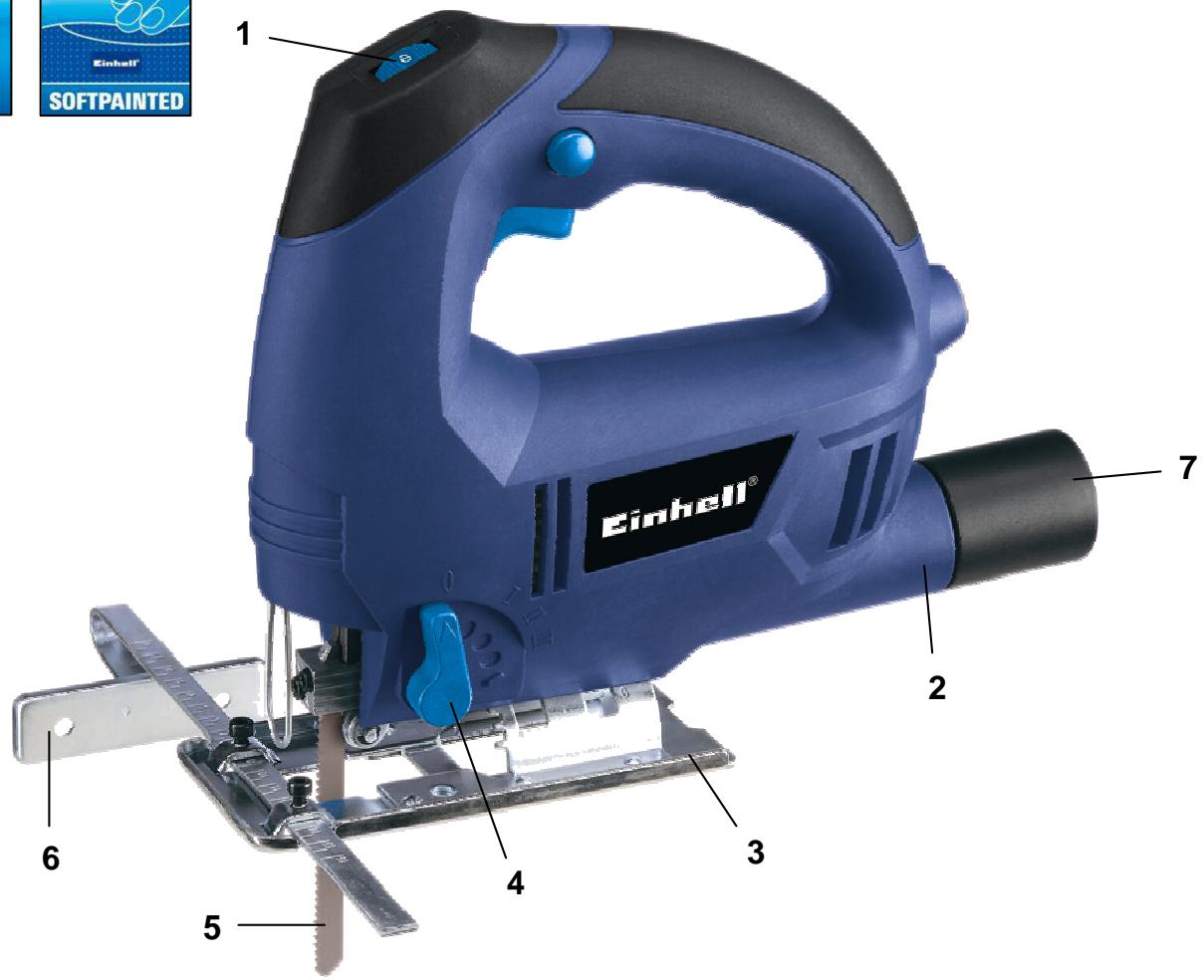 EINHELL BT-JS 650 E - Technical data - 3