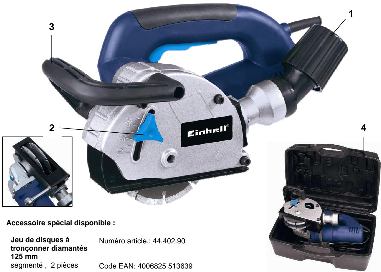 EINHELL BT-MA 1300 - Accessoires livrés en série : - 2