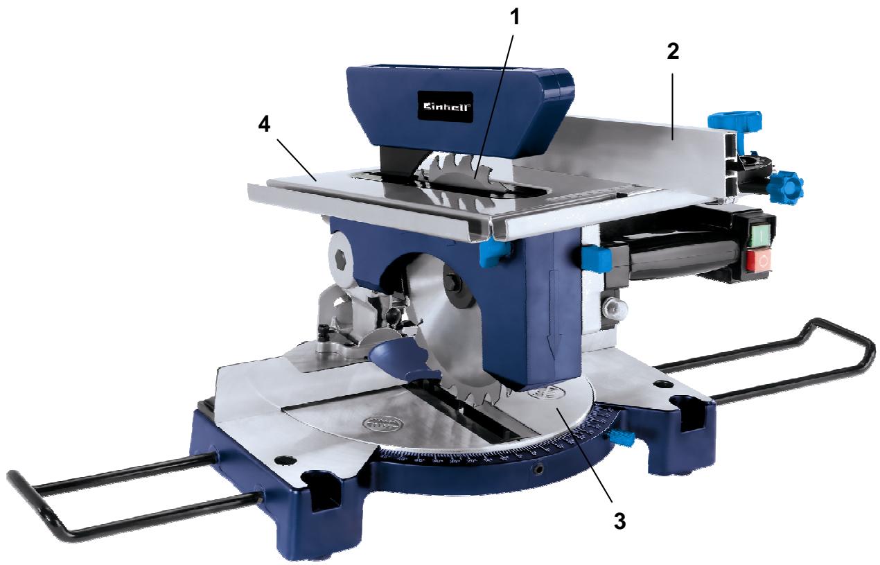 EINHELL BT-MS 210 T - Technical Data - 1
