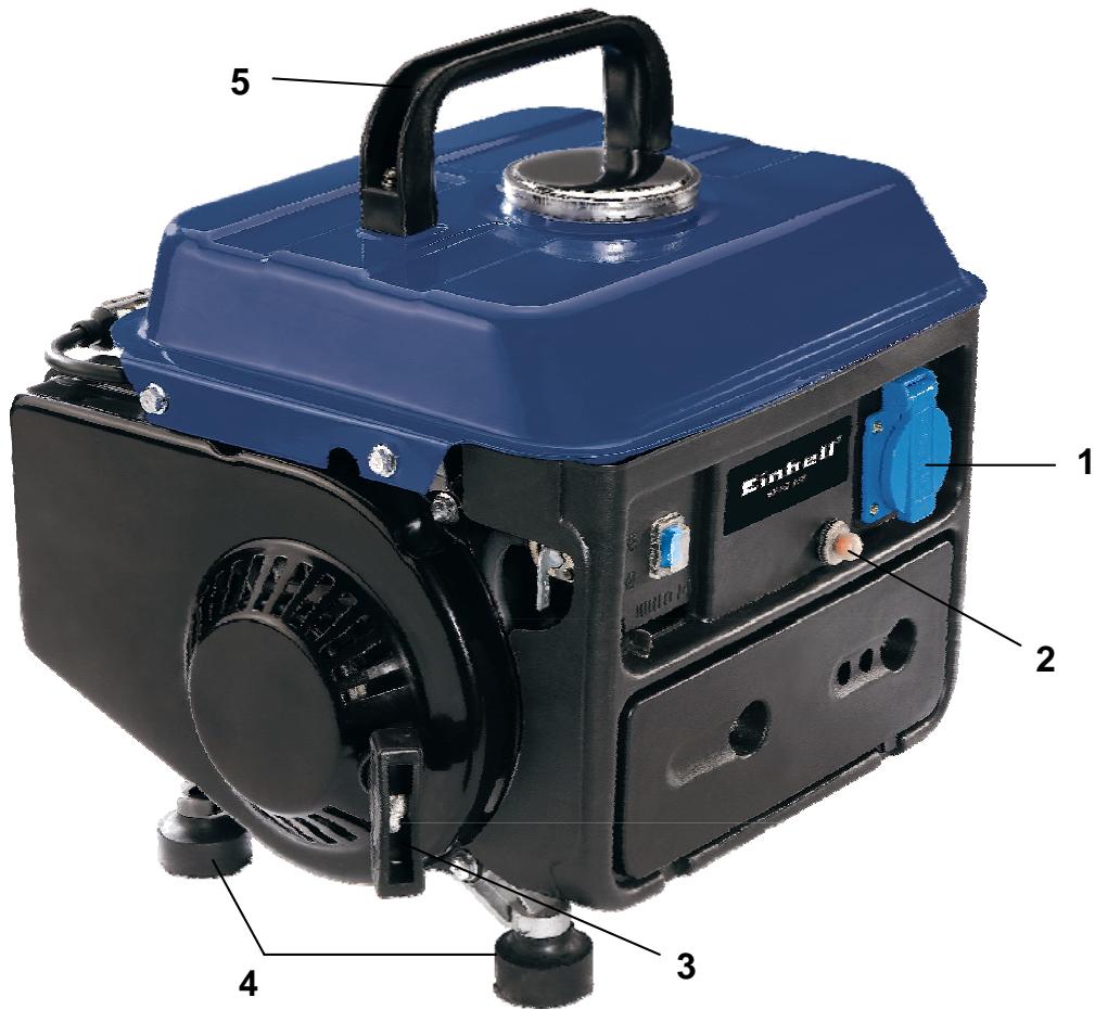 EINHELL BT-PG 850 - Données techniques - 1