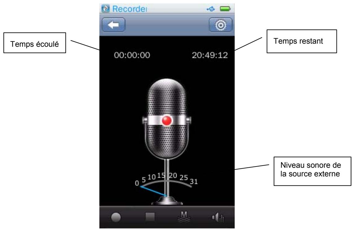 CONTINENTAL EDISON CEMP54 - MENU Enregistrement - 1