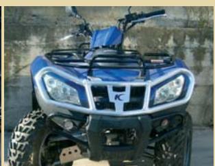 KYMCO 400 MXU IRS 4X4 - TECHNICAL SPECIFICATIONS - 4