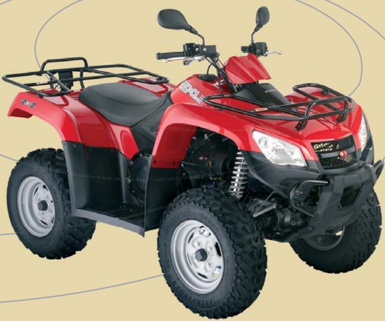KYMCO 400 MXU IRS 4X4 - TECHNICAL SPECIFICATIONS - 1