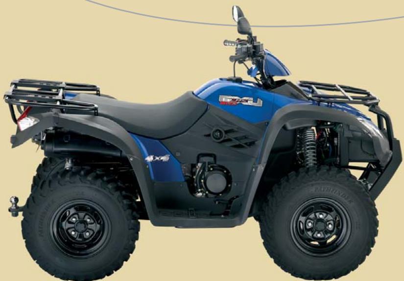 KYMCO 500 MXU IRS 4X4 - TECHNICAL SPECIFICATIONS - 1