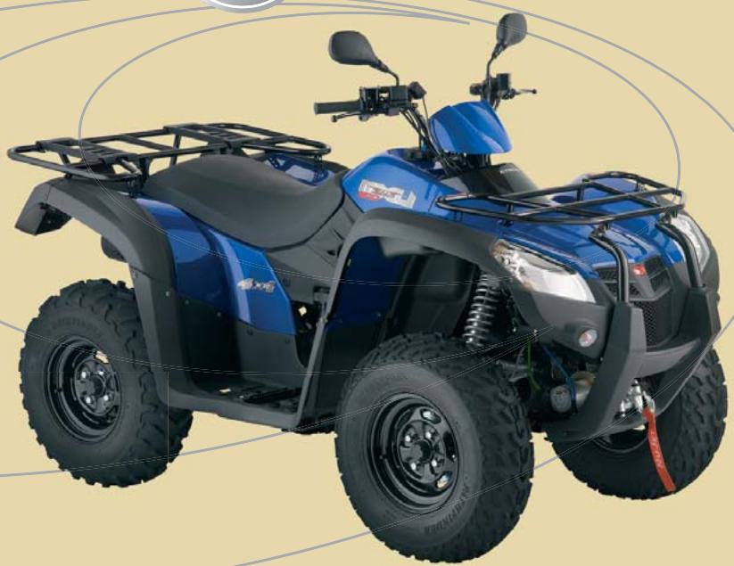 KYMCO 500 MXU IRS 4X4 - TECHNICAL SPECIFICATIONS - 2