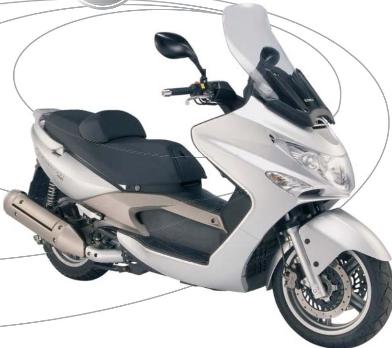 KYMCO 500 XCITING INJECTION - TECHNICAL SPECIFICATIONS - 2