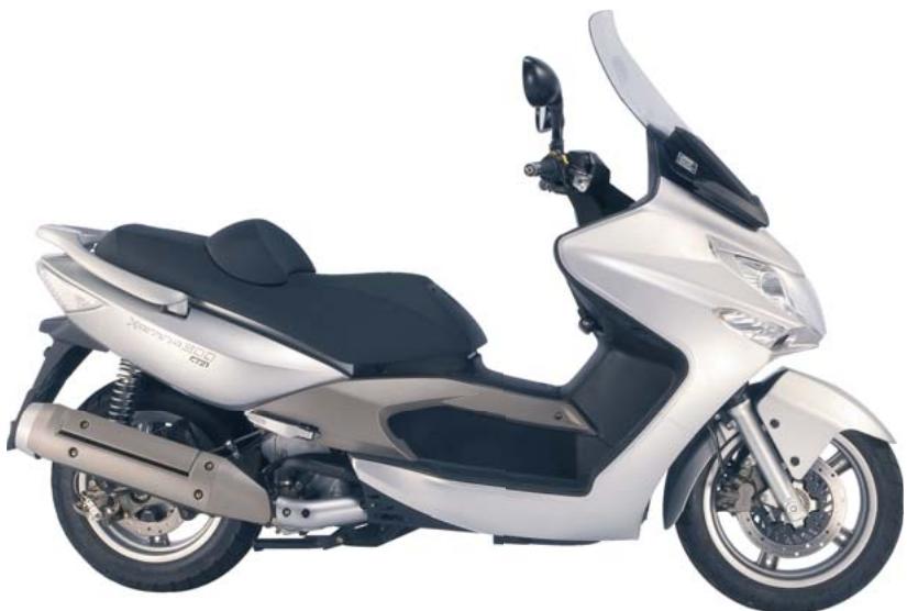KYMCO 500 XCITING INJECTION - TECHNICAL SPECIFICATIONS - 1