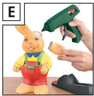 PARKSIDE KH 3011 HOT GLUE GUN - DE AT CH - 6