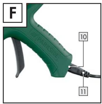 PARKSIDE KH 3011 HOT GLUE GUN - DE AT CH - 7
