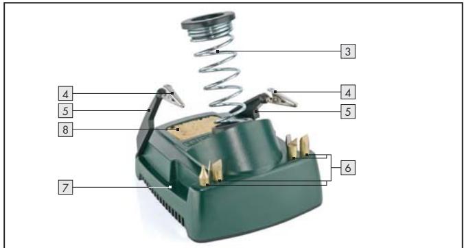 PARKSIDE KH 3014 SOLDERING IRON WITH HOLDER - GB IE CY - 2
