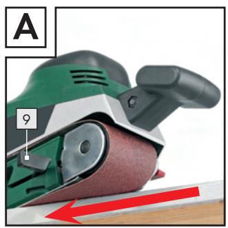 PARKSIDE KH 3020 BELT SANDER - 2