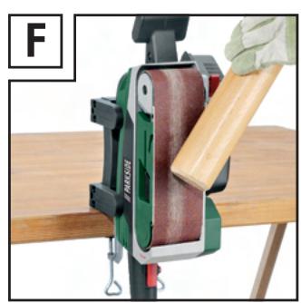 PARKSIDE KH 3020 BELT SANDER - 7