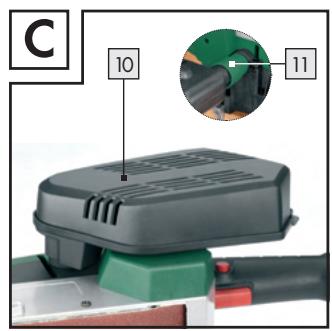 PARKSIDE KH 3020 BELT SANDER - 4