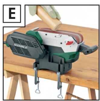 PARKSIDE KH 3020 BELT SANDER - 6