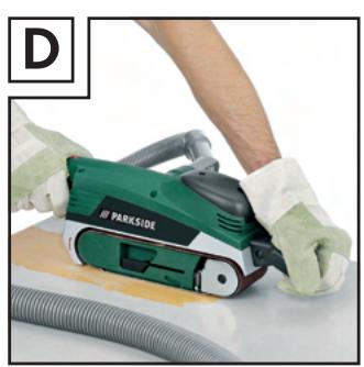 PARKSIDE KH 3020 BELT SANDER - 5