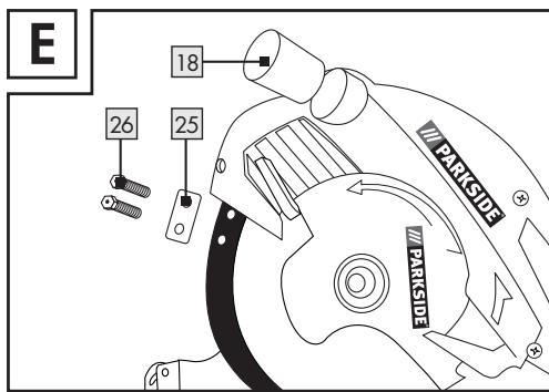 PARKSIDE KH 3026 CIRCULAR SAW - KASIPYOROSAHA - 7