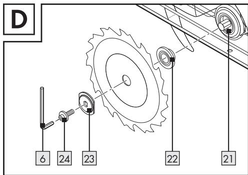 PARKSIDE KH 3026 CIRCULAR SAW - KASIPYOROSAHA - 6