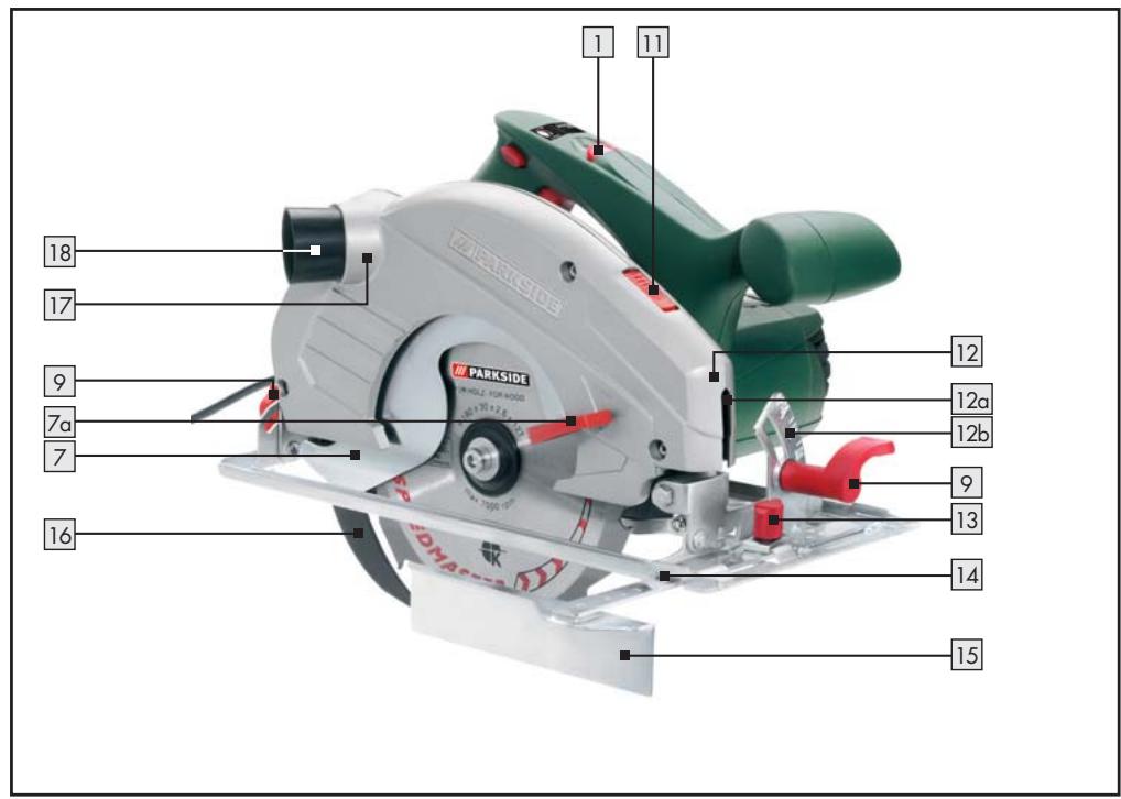 PARKSIDE KH 3026 CIRCULAR SAW - KASIPYOROSAHA - 2