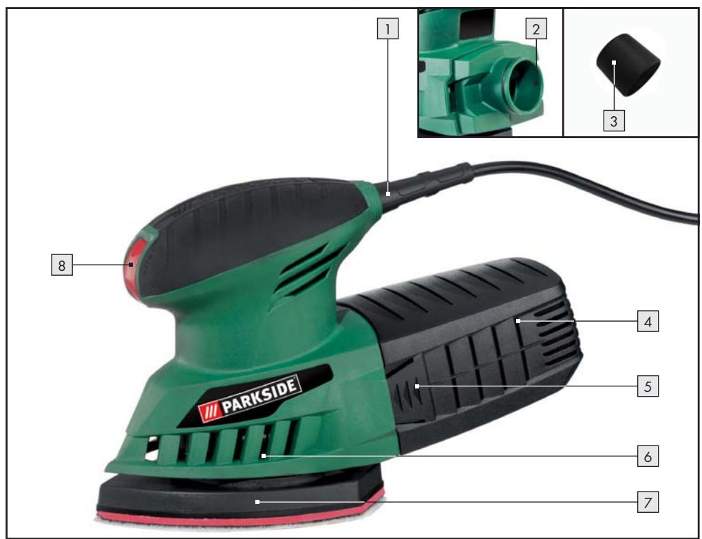 PARKSIDE KH 3029 POWER SANDER - 2