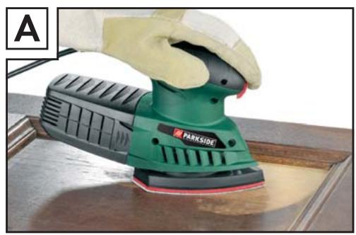 PARKSIDE KH 3029 POWER SANDER - 3